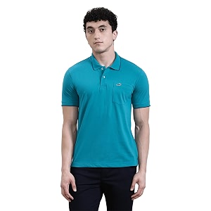 CROCODILE Men Solid Polo T-Shirt 100