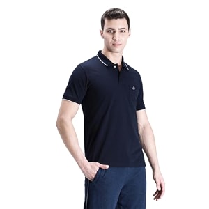 CROCODILE Men Solid Polo T-Shirt 100