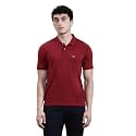 CROCODILE Men Solid Polo T-Shirt 100