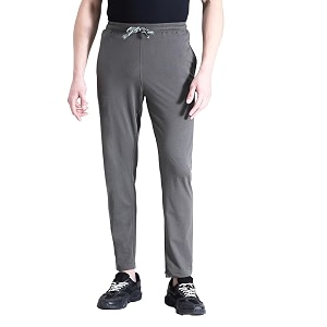CROCODILE Men Solid Regular Fit Track Pant