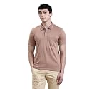 CROCODILE Men Solid Slim Fit Polo T-Shirt