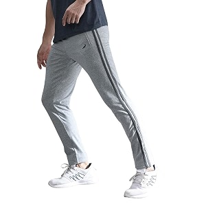 CROCODILE Men Solid Slim Fit Track Pant
