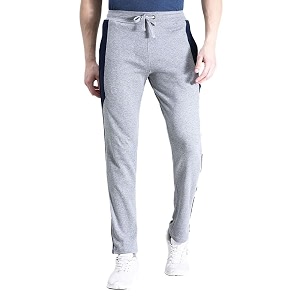 CROCODILE Men Solid Slim Fit Track Pant