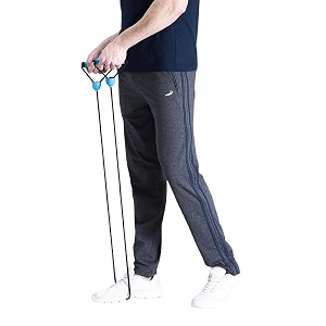 CROCODILE Men Solid Slim Fit Track Pant