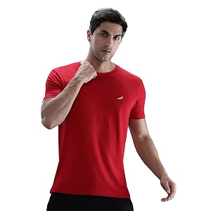CROCODILE Men Solid Sport Fit T Shirt