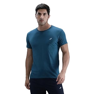 CROCODILE Men Solid Sport Fit T Shirt