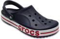 CROCS Bayaband Clog Men Clogs (Navy, White , 7)