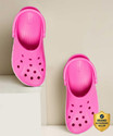 CROCS Men Bayaband Clog Clogs Sandal (Pink , 11)