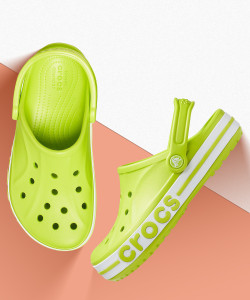 crocs men bayaband clogs sandal green  8