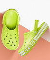 CROCS Men Bayaband Clogs Sandal (Green , 9)