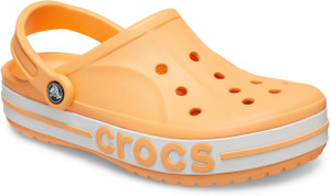 crocs men bayaband clogs sandal orange  8