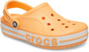 CROCS Men Bayaband Clogs Sandal (Orange , 8)