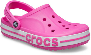 crocs women bayaband clogs sandal pink  3