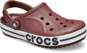 crocs women bayaband clogs sandal red  3