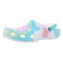 Crocs Unisex-Adult Classic Tie Dye Clogs, Fresco/Multi, 15 Women/13 Men