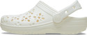 CROCS Classic Floral Cut Out Women Clogs