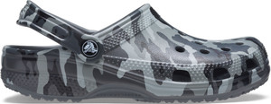 CROCS Unisex Classic Printed Camo Clogs Sandal