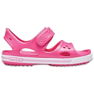 crocs boys paradise pinkcarnation crocband sandals 14854-66i-c7