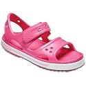 crocs Girls Crocband II Paradise Pink/Carnation Outdoor Sandals-8 Kids UK (C8) (14854-66I)