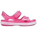 Crocs Boys Paradise Pink/Carnation Crocband Sandals 14854-66I-C7