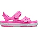 Crocs Unisex Kids Electric Pink Sandal (14854), 9 Kids UK (C9)