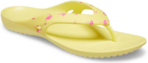 crocs kadee men flip flops yellow  8