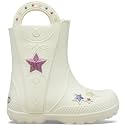 Crocs Kids' Handle It Rain Boots | Waterproof Slip On Shoes | Kids' Rain Boots