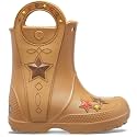 Crocs Kids' Handle It Rain Boots | Waterproof Slip On Shoes | Kids' Rain Boots