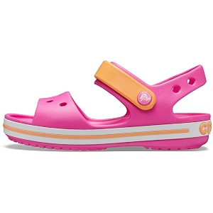 crocs unisex kids crocband sandal kids croslite navyred sandal  5 uk 
