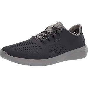 crocs Mens Black Smoke Sneakers - M4