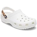 Crocs Unisex Classic Clogs Retired Colors WhiteLeopard