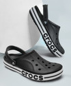 CROCS Men Clogs (Black , 8)