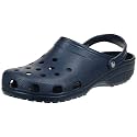 Crocs Unisex's All-Terrain Atlas, Slip on Sneakers with Buckle Strap Clog, Navy Blue, 6 UK Men/ 8 UK Women