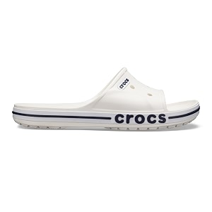 crocs men whitenavy bayaband slide 205392-126-m12