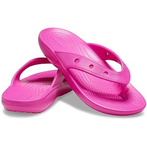 crocs unisex adult classic marbled flip