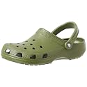 Crocs Unisex Adult Classic Clogs, Army Green, 43/45 EU