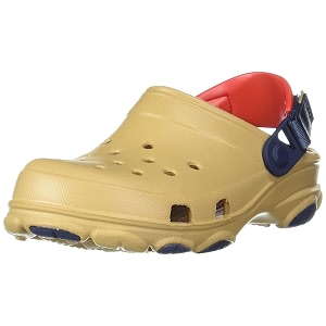 crocs unisex adult classcaterrncg tanmulti clogs-11 uk 206340-2ug12 us m12