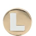Crocs Jibbitz Gold Letter L