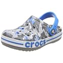 crocs Unisex-Child Bayaband Clog Light Grey Clog - 1-1.5 Years, 4 Kids UK, 11.5 cms(C4) (205621-007)