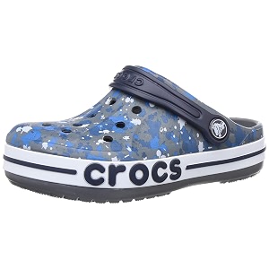 crocs unisex-child bayaband clog charcoal clog - 25-3 years 7 kids uk 14 cms c7 205810-025