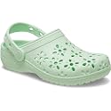 Crocs Unisex-Child Classic Clogs with Floral Cut Out Design, Kids and Toddler Shoes