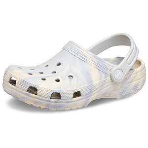 crocs unisex kids classic marbled clog