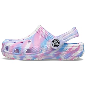 crocs unisex kids classic marbled clog
