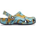 Crocs Classic unisex-child Clog, Navy/Multi, 28/29 EU