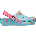 Crocs Classic Island Escape Unisex Kids Clogs Hyper Pink/Multi, Hyper Pink Multi, 9 UK Child