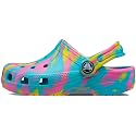 Crocs Unisex-Child Classic Watercolor Marbled Clog