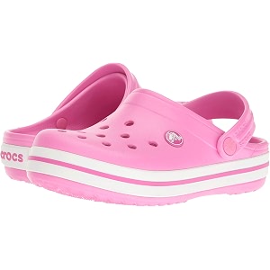 crocs kids39 crocband chevron beaded clog party pink 4 big kid