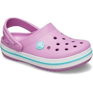 crocs unisex kids crocband clog violetpool 6 big kid