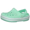Crocs Unisex-Kid's Crocband Clog, Neo Mint, C12 M US Little Kid