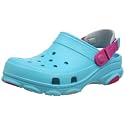 crocs Unisex-Child Digital Aqua Clogs-J1 207011-4SL